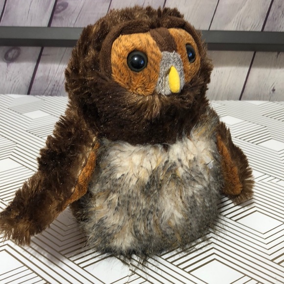 GANZ owl brown and ivory